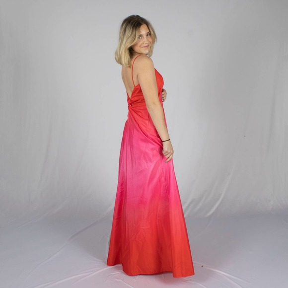 90s Niki Ombre Prom Dress | S | Bust 36" | Vintage size 6 | Vintage VTG - Picture 3 of 5